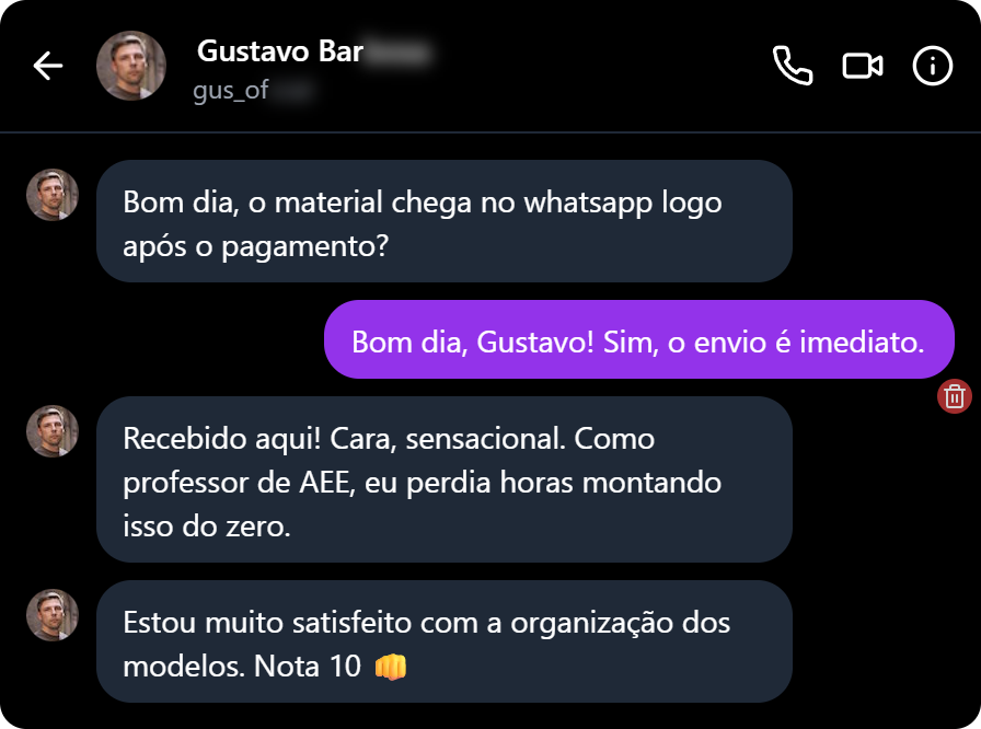 Depoimento Gustavo Bar